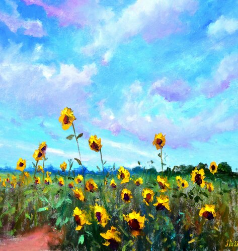 Beautiful day van Elena Lukina, Schilderij te koop op Singulart