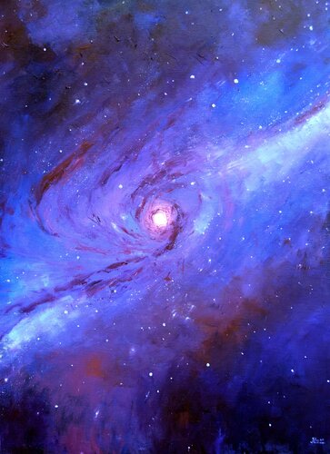 Infinite universe di Elena Lukina, Pittura in vendita su Singulart