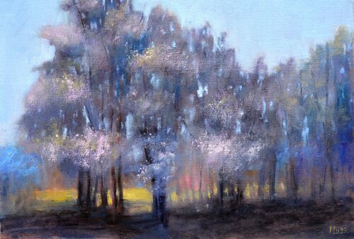 Early spring di Elena Lukina, Pittura in vendita su Singulart