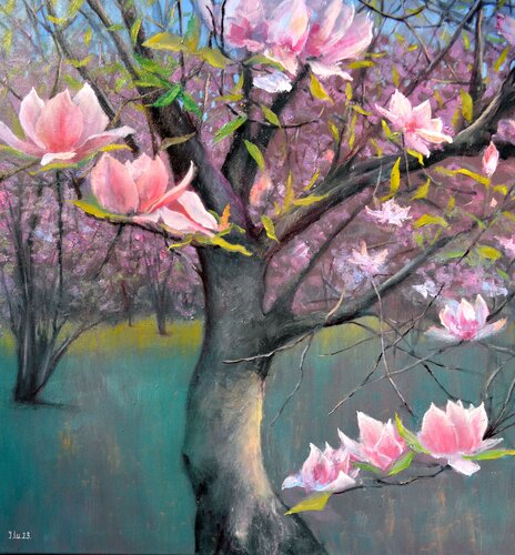 Tree of Life de Elena Lukina, Pintura a la venta en Singulart