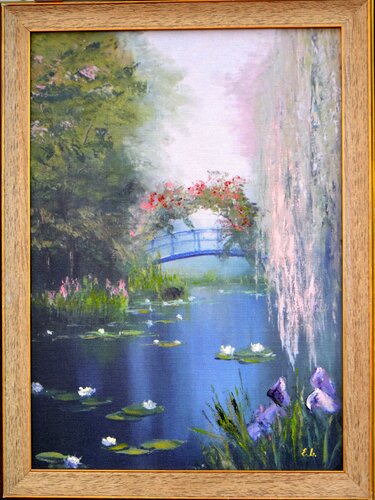 Overgrown pond von Elena Lukina, Druck kaufen auf Singulart
