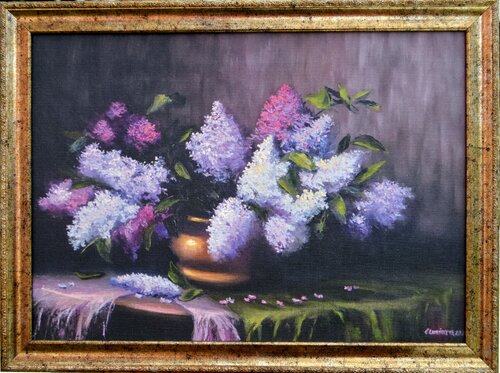 Still-life with lilac Elena Lukina