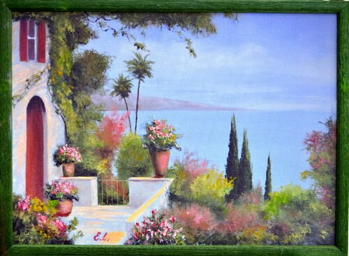Sunny terrace Elena Lukina