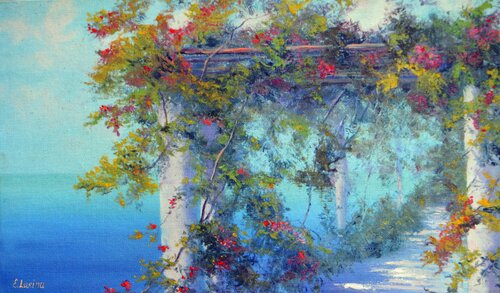Terrace 21X35 di Elena Lukina, Stampa in vendita su Singulart
