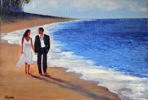 Walk together 25X35 van Elena Lukina, Afdruk te koop op Singulart