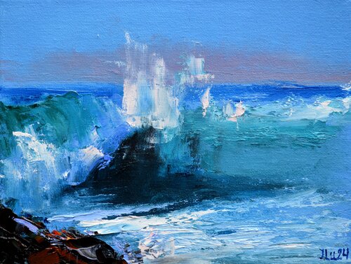 Kinetic Motion (2024) von Elena Lukina, Malerei kaufen auf Singulart