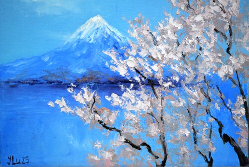 Japanese Spring von Elena Lukina, Malerei kaufen auf Singulart