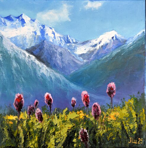 Mountain herbs von Elena Lukina, Malerei kaufen auf Singulart