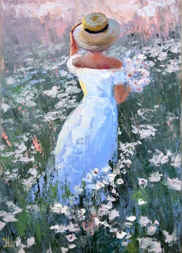 Summer Reveries van Elena Lukina, Schilderij te koop op Singulart