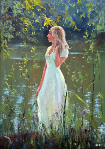 Serene Adagio di Elena Lukina, Pittura in vendita su Singulart