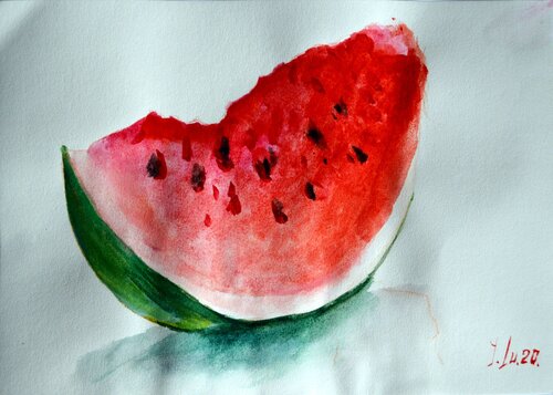 The Crimson Pulse | 2020 Archive von Elena Lukina, Malerei kaufen auf Singulart