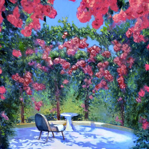 8 Inner Garden by Elena Lukina, Painting for Sale on Singulart