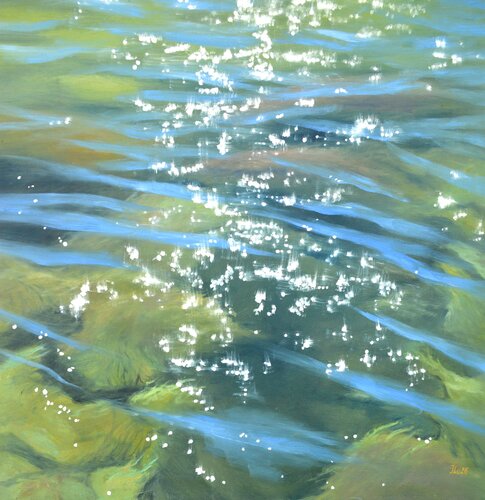 4 Frozen Echo by Elena Lukina, Painting for Sale on Singulart