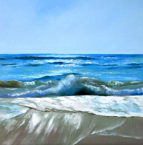 3 Whisper of the Adriatic by Elena Lukina, Painting for Sale on Singulart