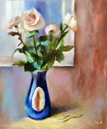 Roses von Elena Lukina, Malerei kaufen auf Singulart