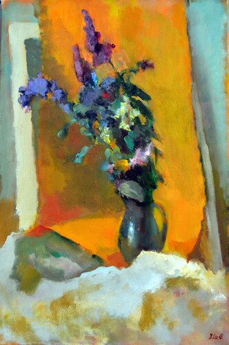 Summer Bouquet di Elena Lukina, Pittura in vendita su Singulart