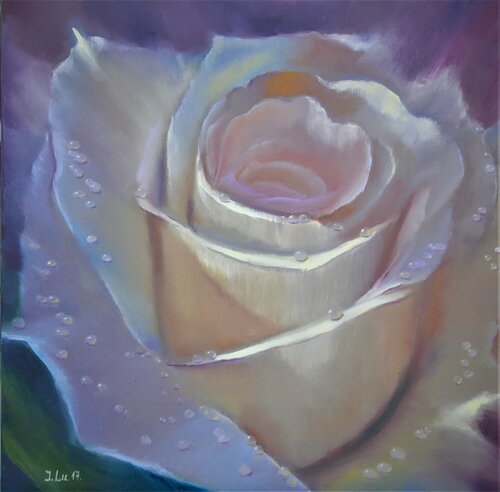 Morning dew di Elena Lukina, Pittura in vendita su Singulart