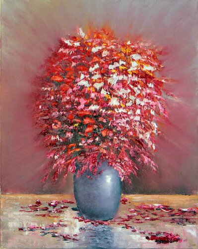 Autumn bouquets di Elena Lukina, Pittura in vendita su Singulart