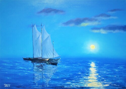 Seascape di Elena Lukina, Pittura in vendita su Singulart