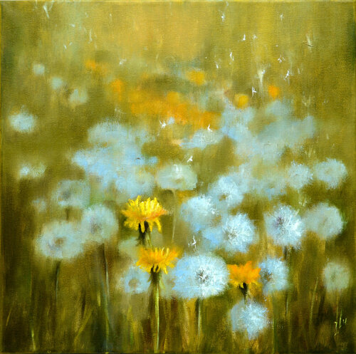 "Magical disappearance" or "Fragile World" van Elena Lukina, Schilderij te koop op Singulart