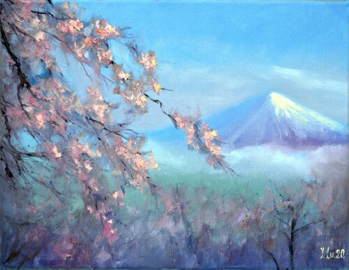 Tender spring di Elena Lukina, Pittura in vendita su Singulart