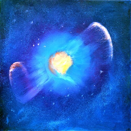 Transition to another dimension di Elena Lukina, Pittura in vendita su Singulart