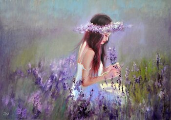 The Lavender Sanctuary: Inner Silence Elena Lukina