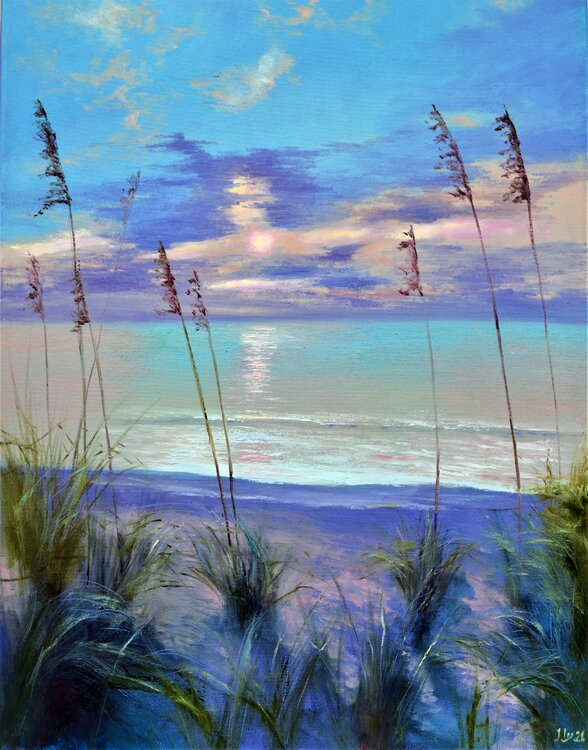 Gentle sunset Elena Lukina