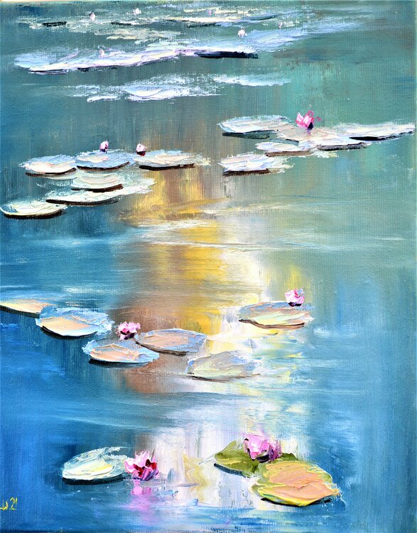 Water lilies Elena Lukina