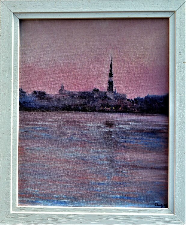 Old Town Morning Elena Lukina