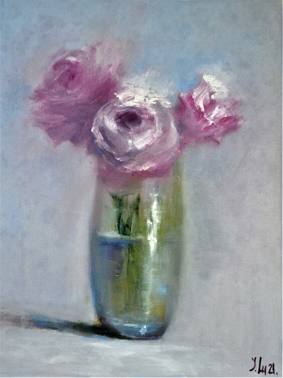 Winter roses Elena Lukina