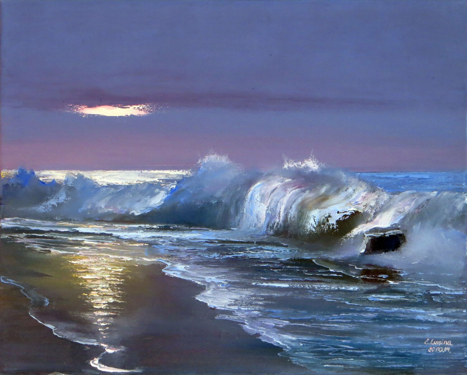 Evening blues Elena Lukina