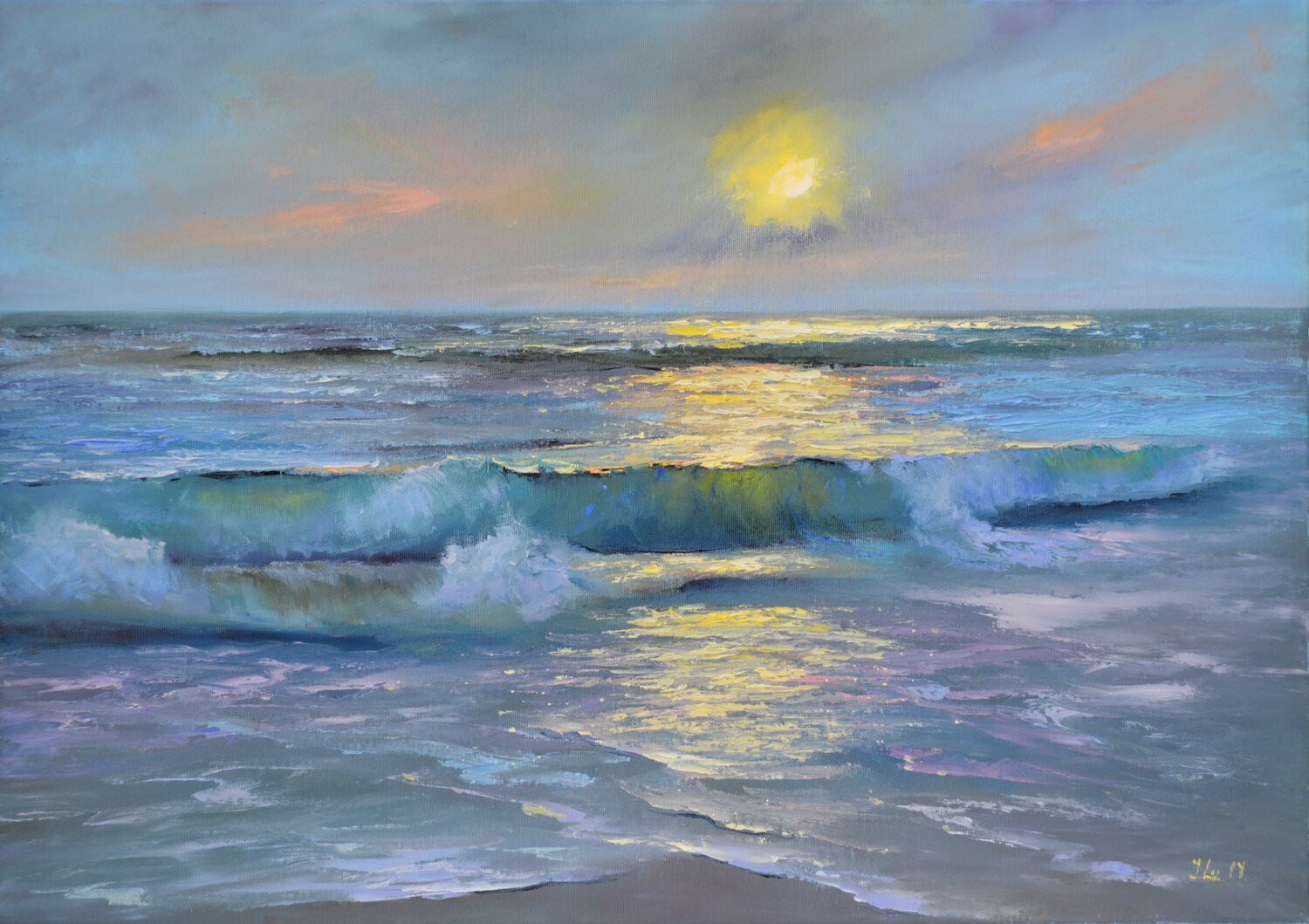 Silver evening Elena Lukina