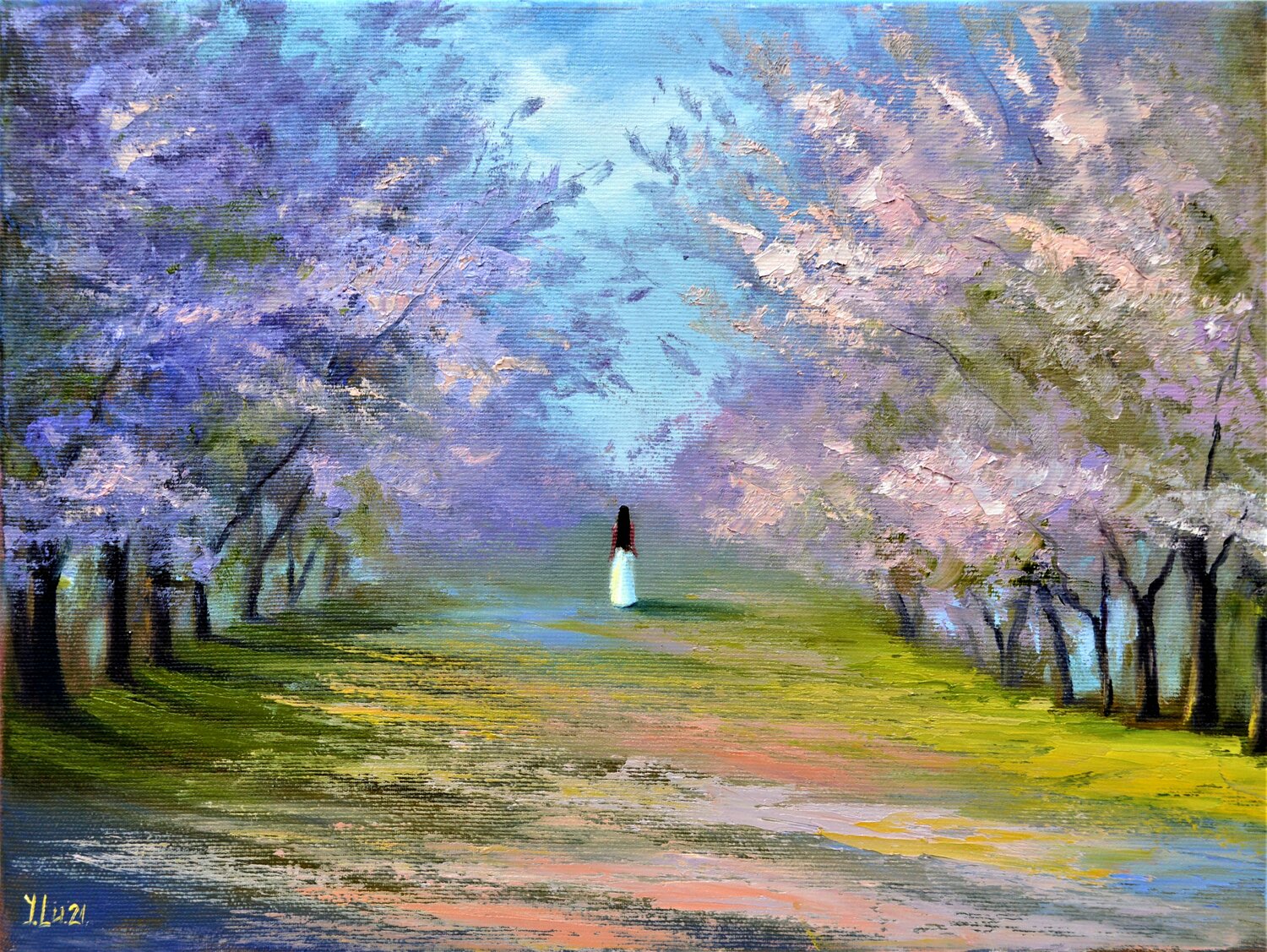 Spring alley Elena Lukina