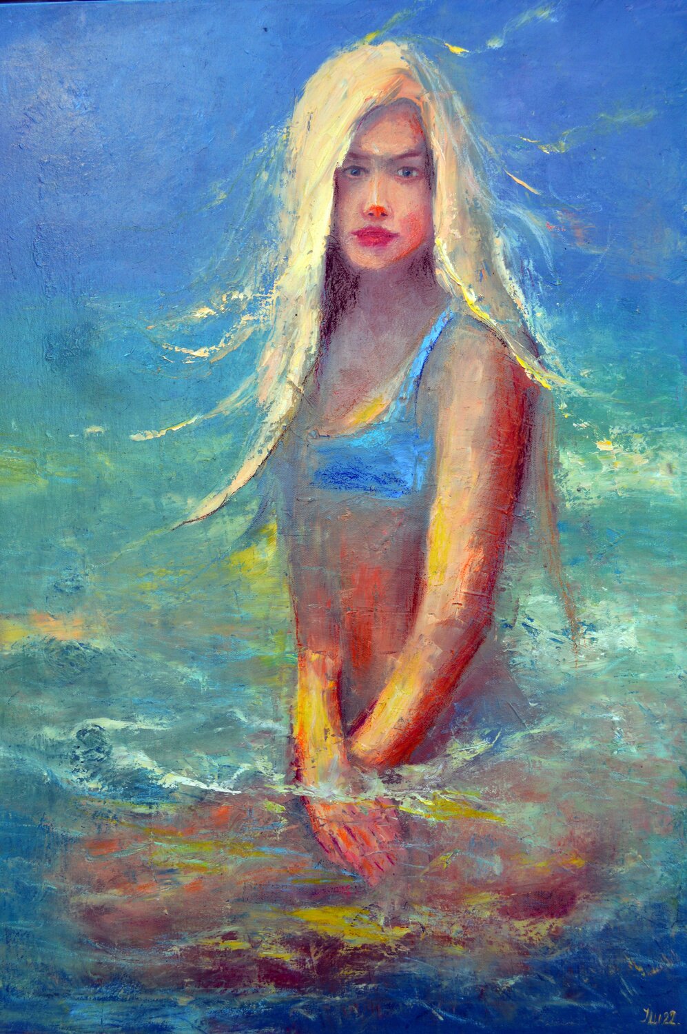 The Azure Gaze Elena Lukina