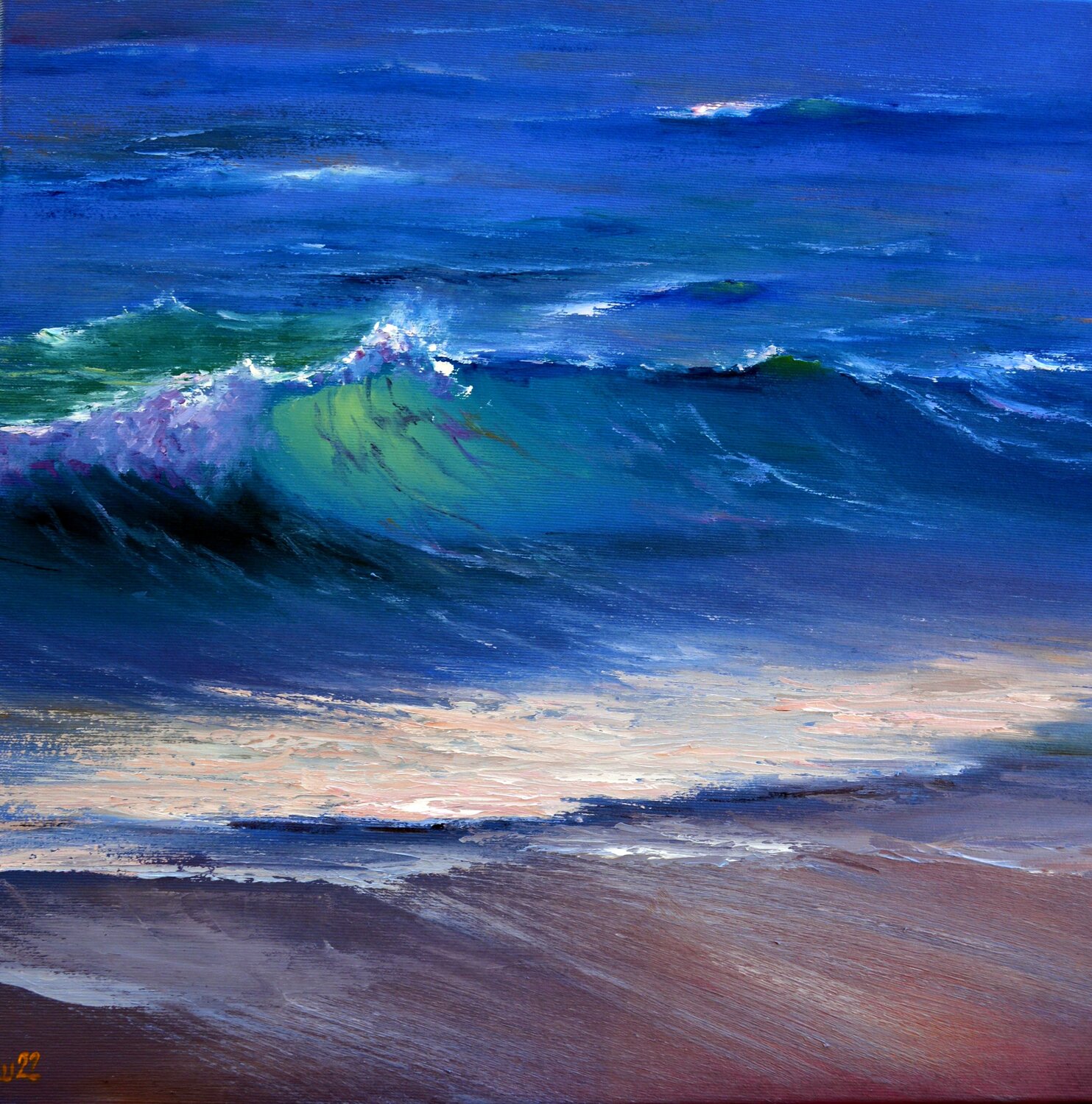 Warm Summer Waves (2022) Elena Lukina