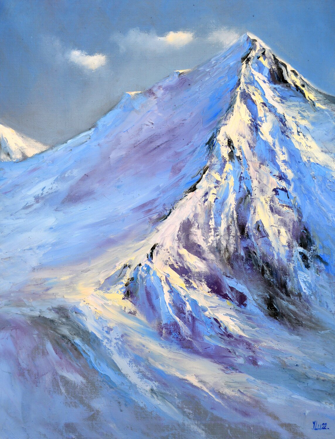 Snow peaks Elena Lukina
