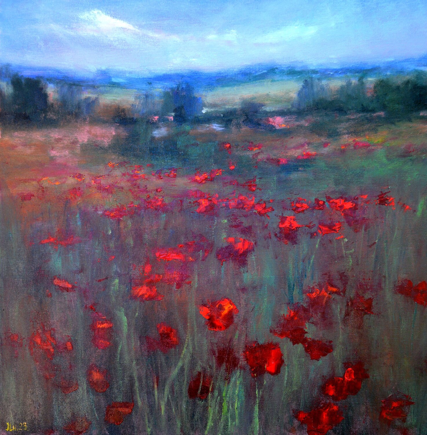 Spring poppies Elena Lukina