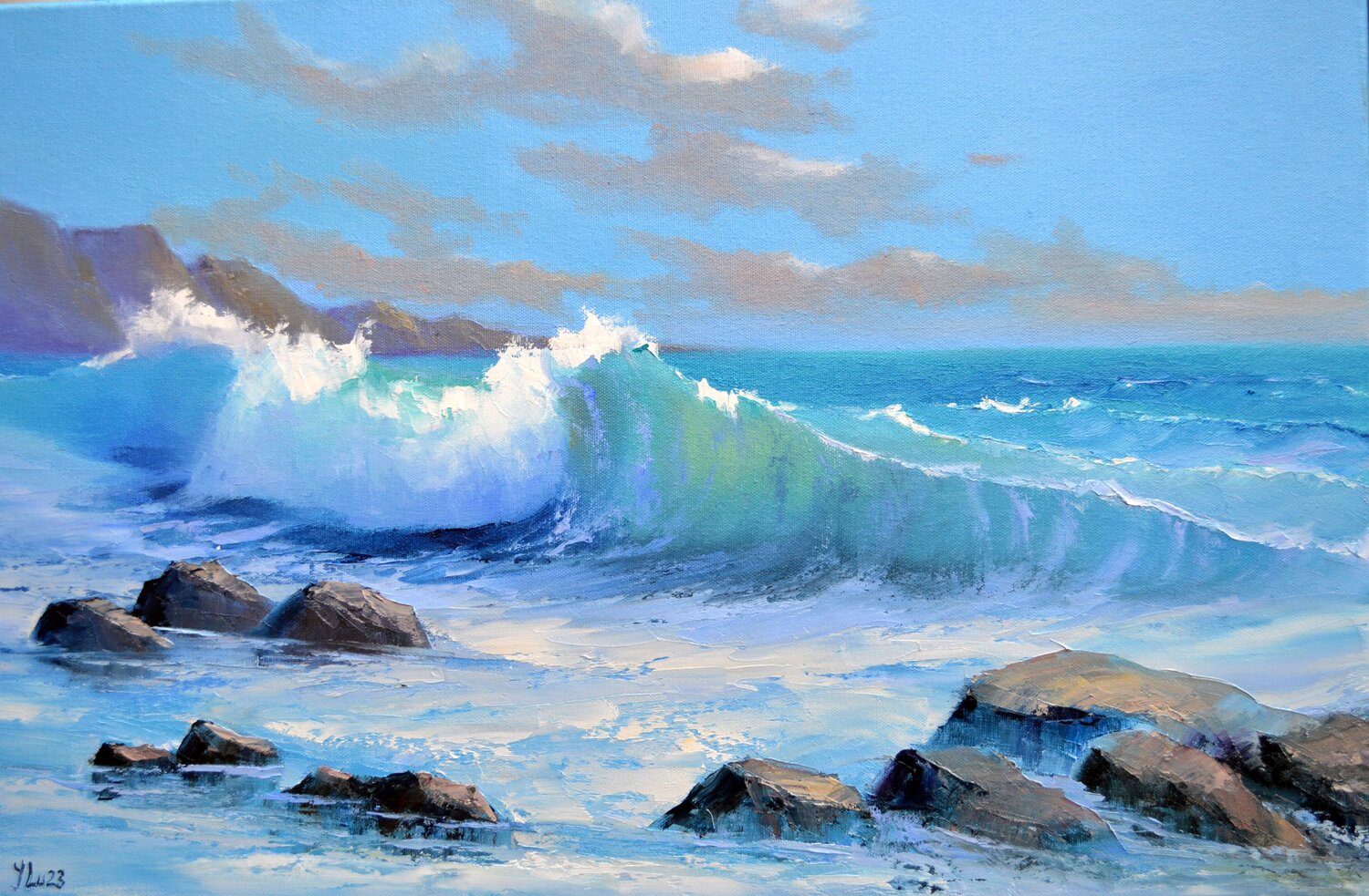 Beautiful sea Elena Lukina