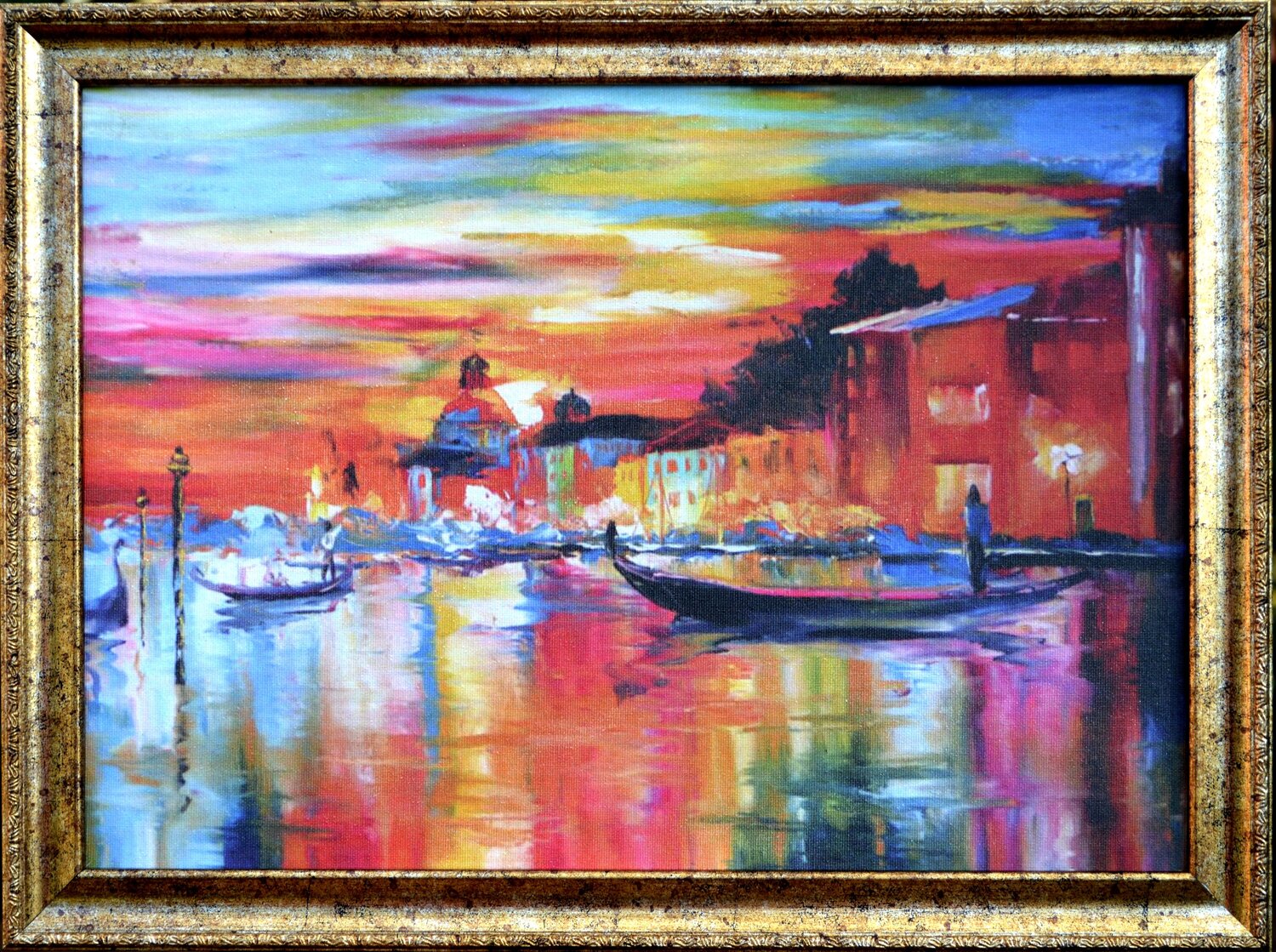 Venice in night lights Elena Lukina