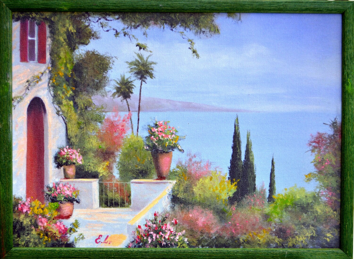 Sunny terrace Elena Lukina
