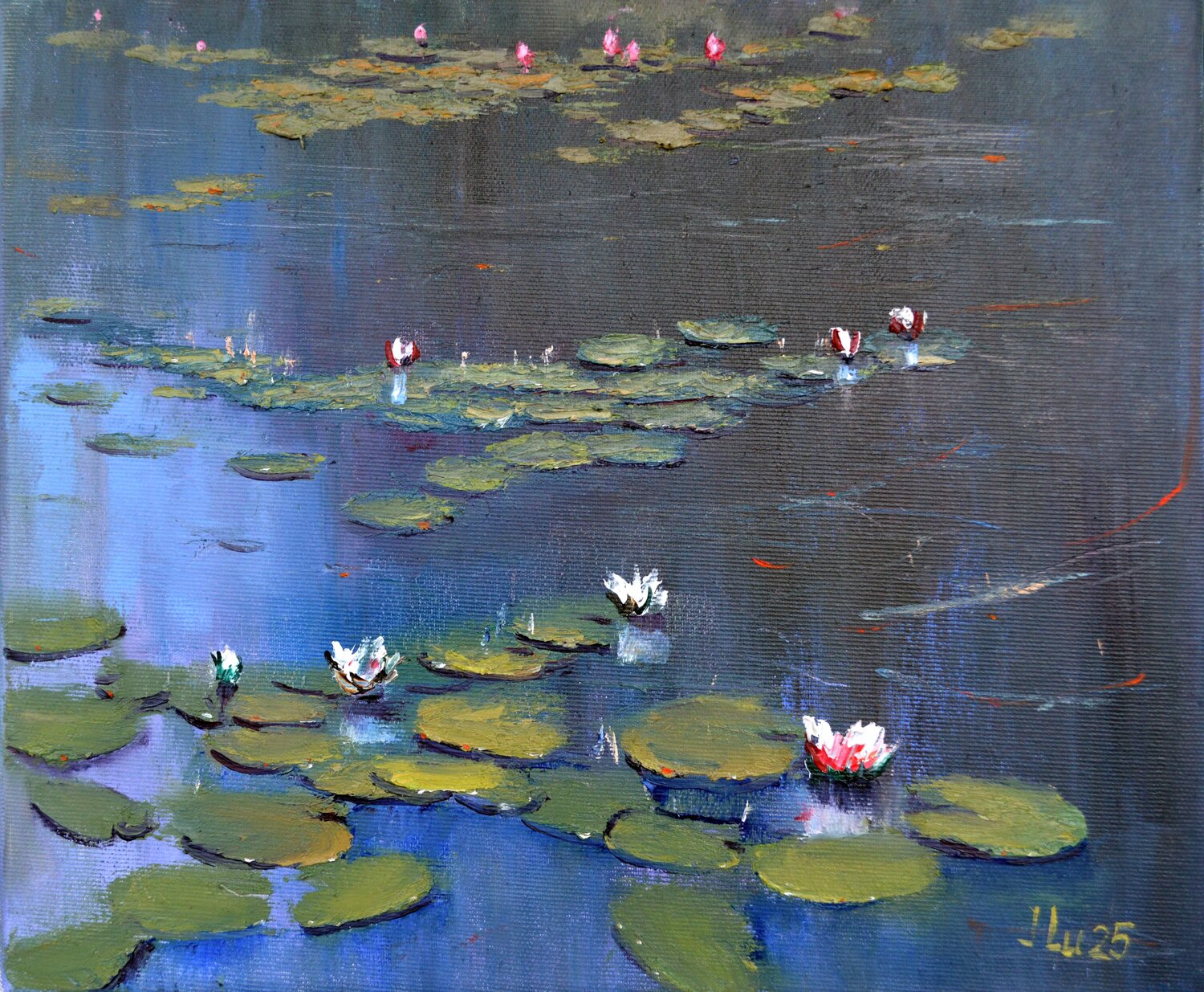 Blue pond Elena Lukina