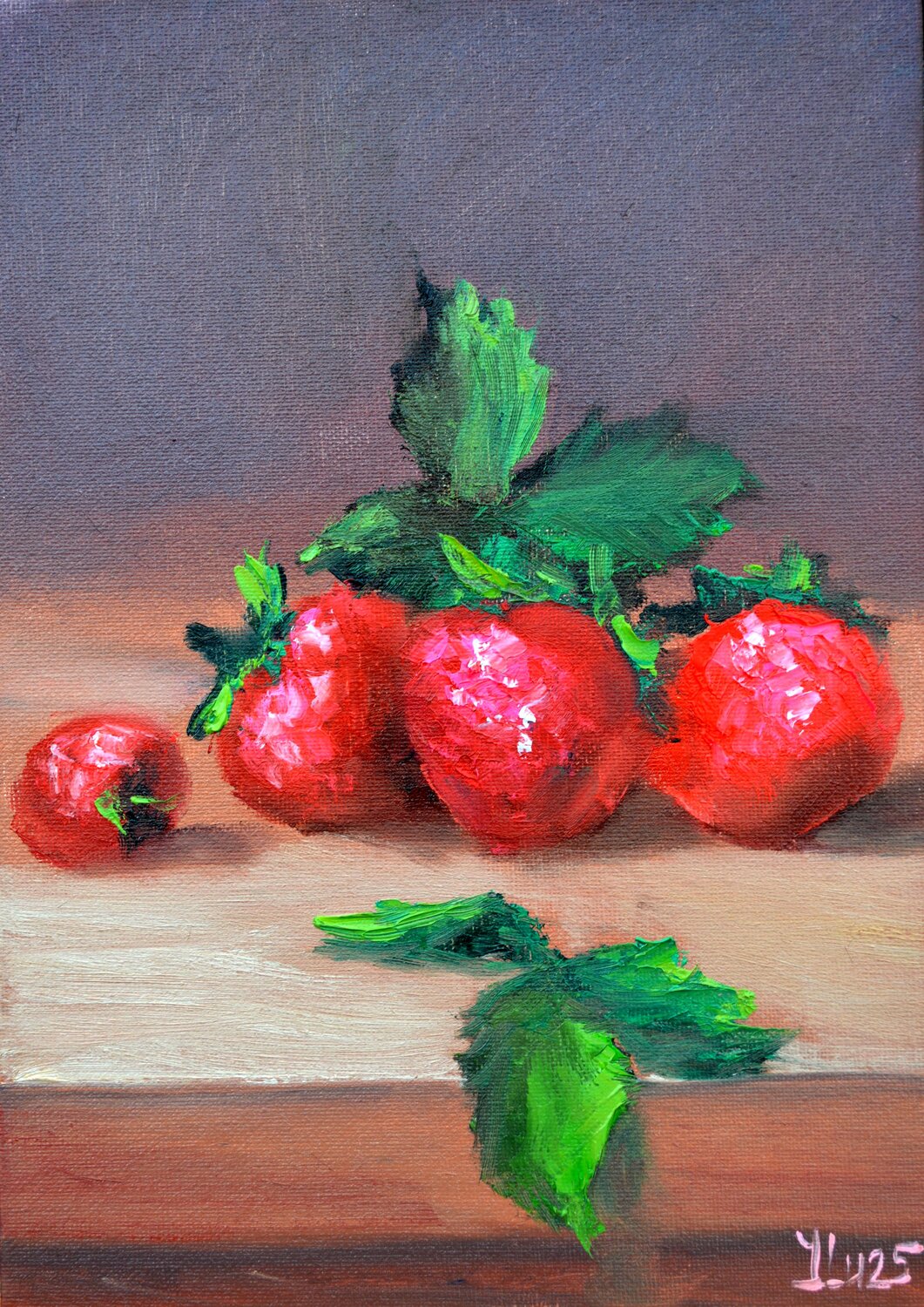 Strawberries 30Х21 Elena Lukina