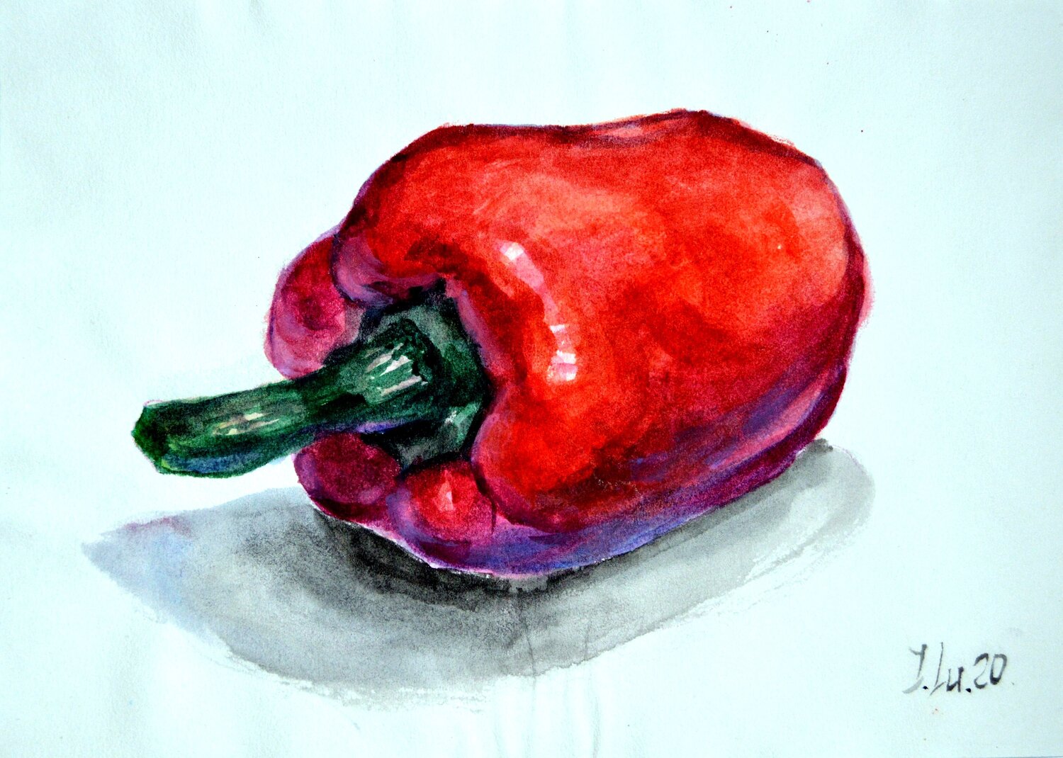 The Crimson Pulse (Red Pepper, 2020) Elena Lukina