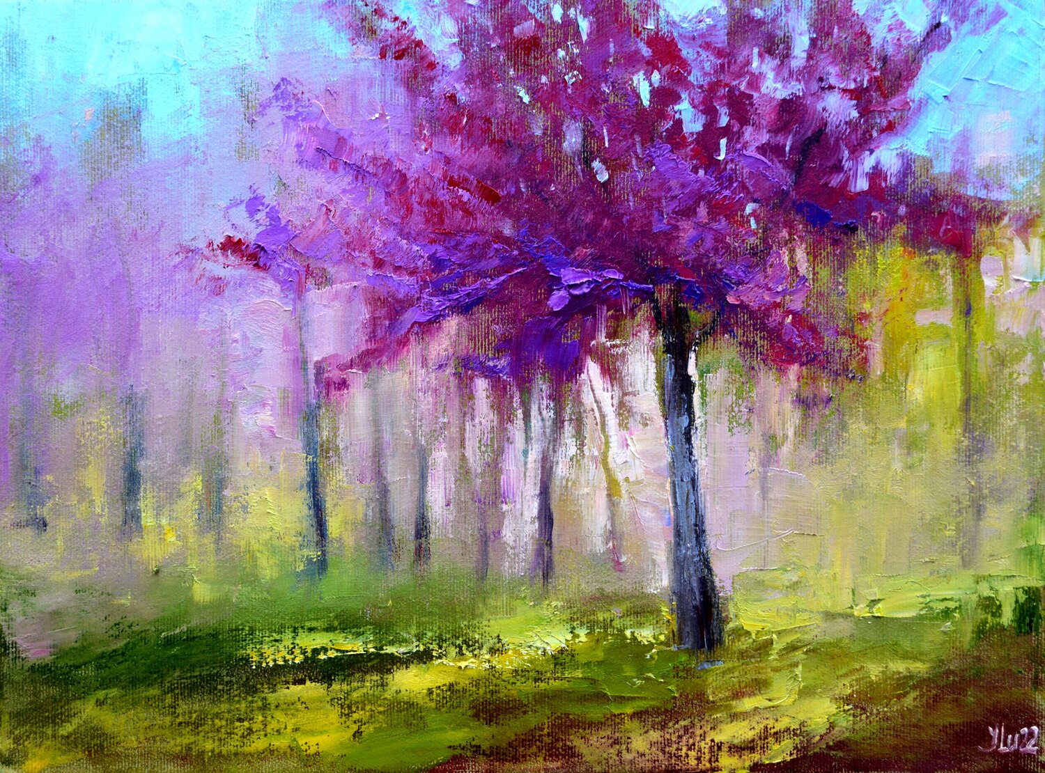 Spring Elena Lukina Original painting for sale
