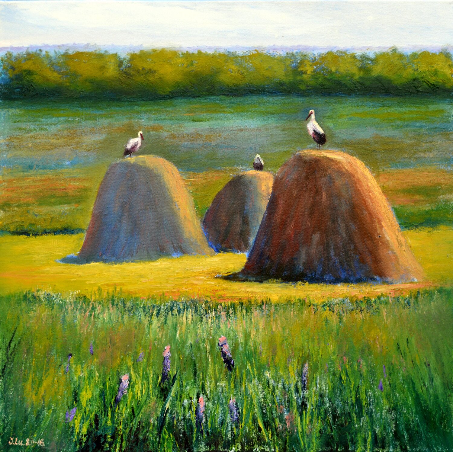 Field melody Elena Lukina