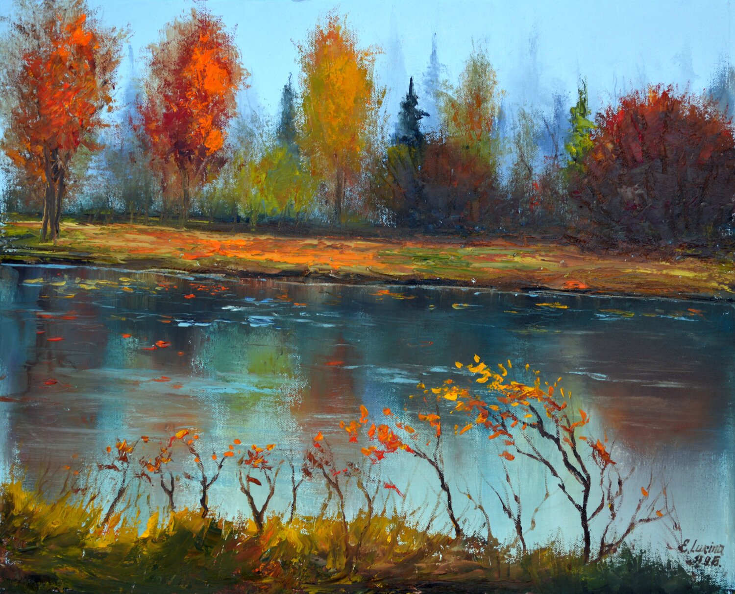 Autumn mood Elena Lukina