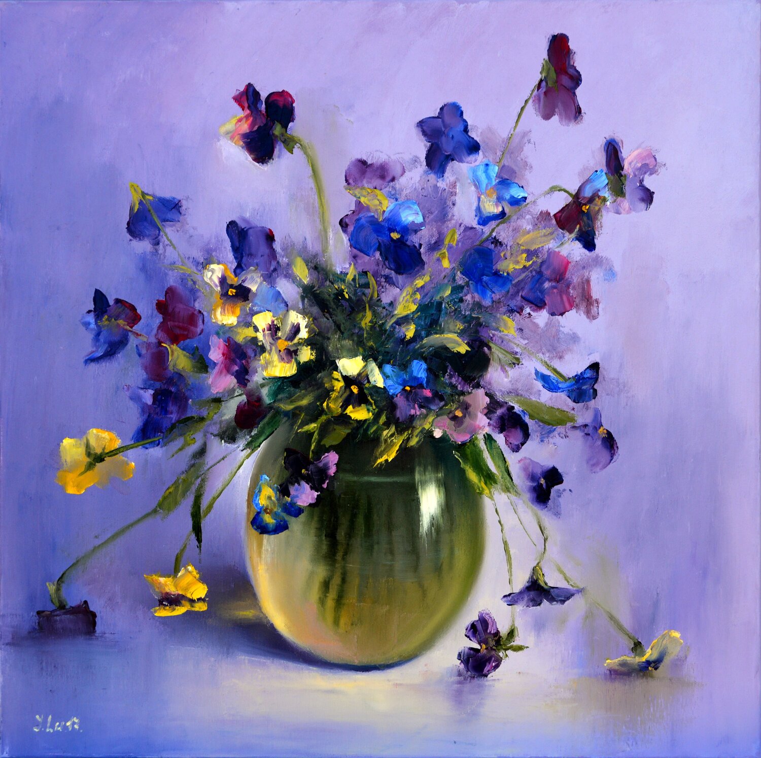 Pansies Elena Lukina