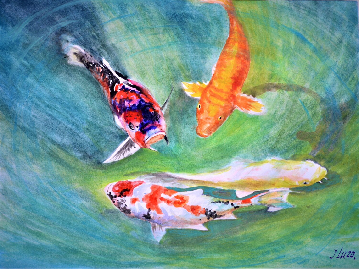 Koi Fish Elena Lukina