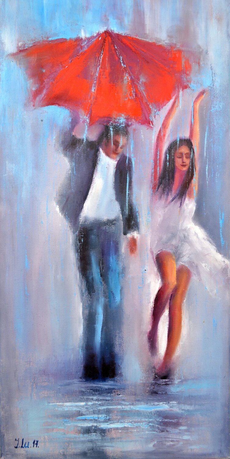 Dancing in the rain Elena Lukina